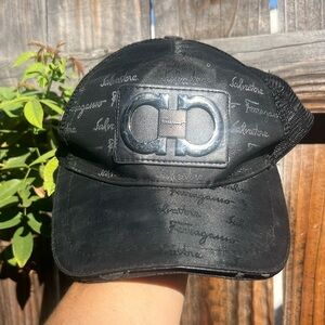 Salvatore Ferragamo Black Hat.